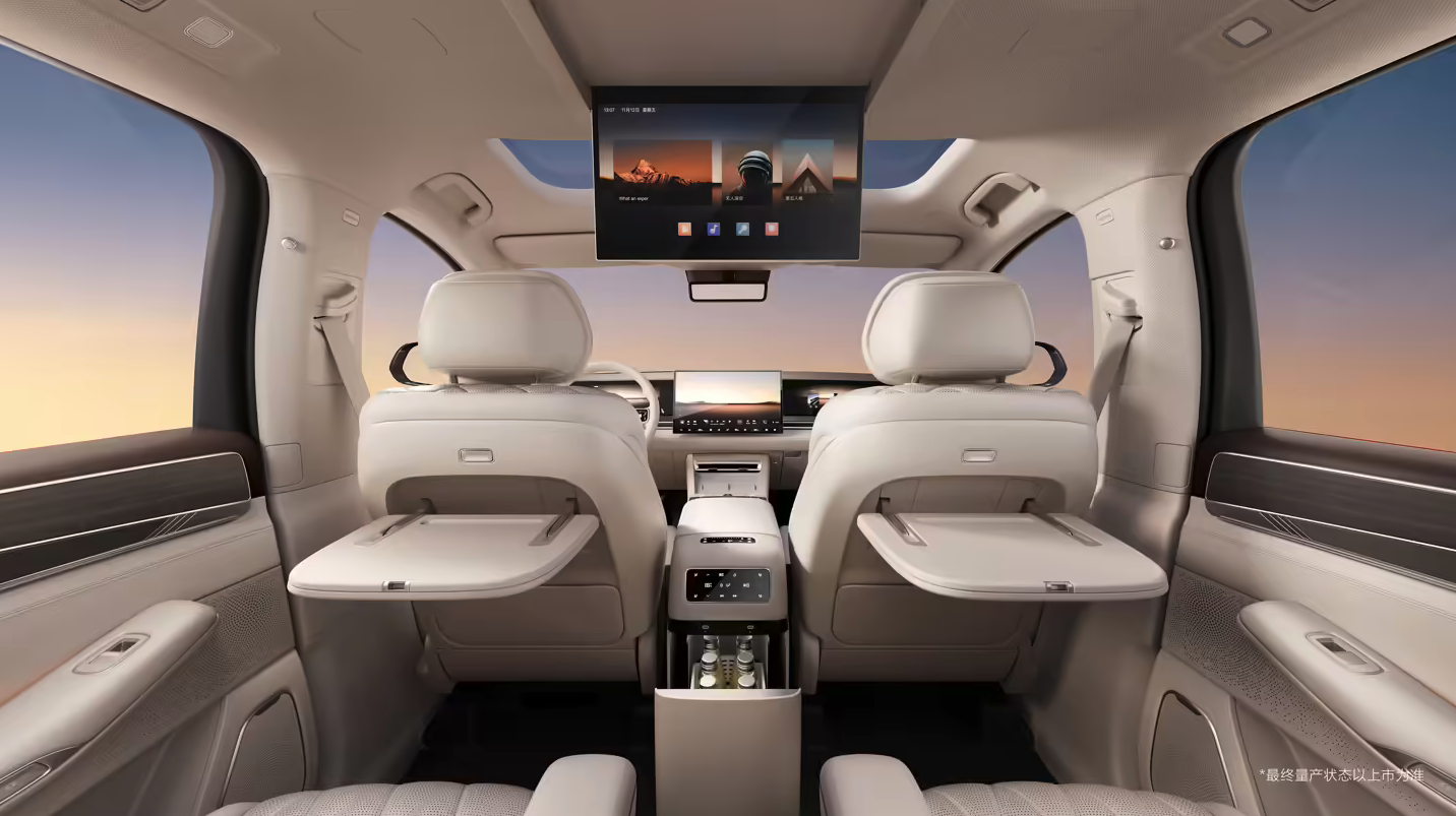 比亚迪大唐内饰官图发布 2+2+3七座布局 3月5日正式亮相